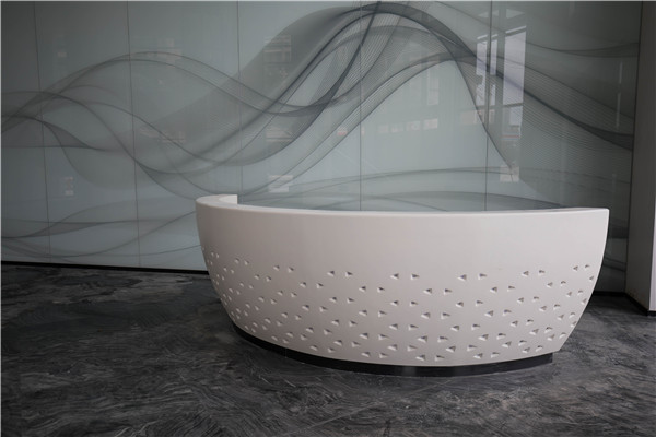 金沙城展示中心GRG圓柱、吧臺(tái)